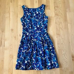 Thakoon Blue Floral Mini Dress